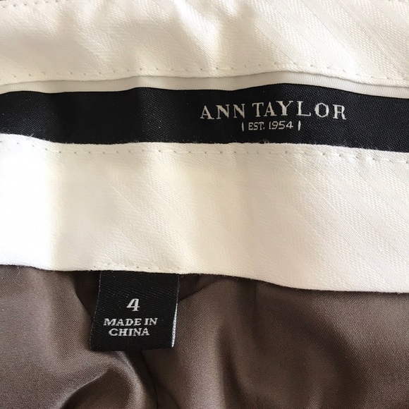Ann Taylor Wool Lined boot cut dress pants - Picture 2 of 5
